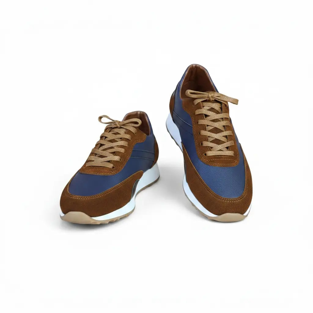 Espadrille Royal Azur en Cuir Véritable pour Homme