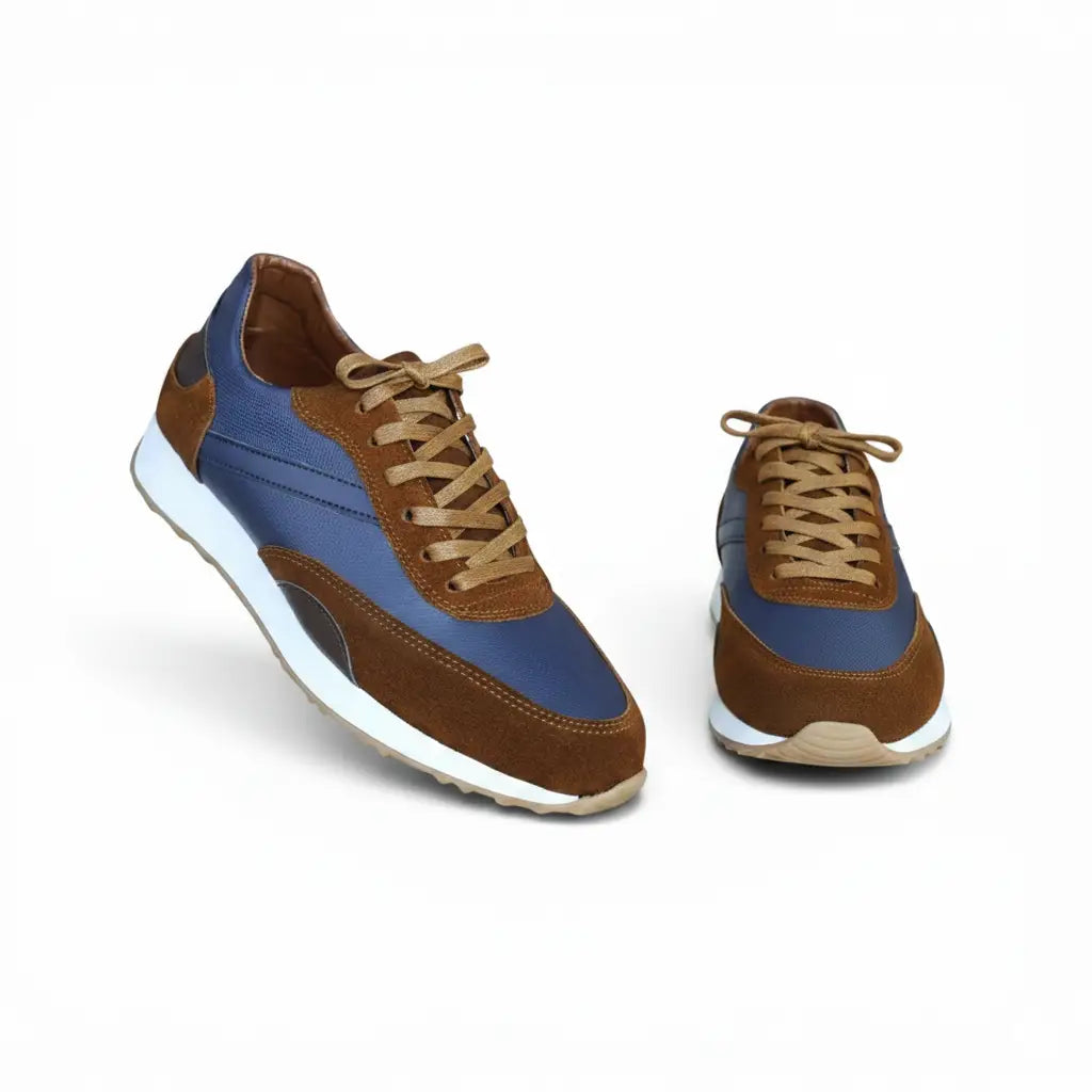 Espadrille Royal Azur en Cuir Véritable pour Homme