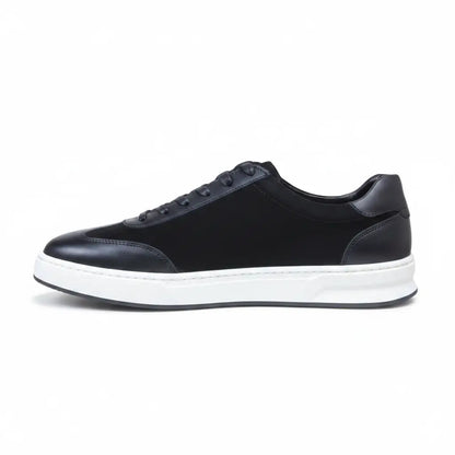 Lwizano Nero – Sneaker en Cuir Premium Noir pour Homme