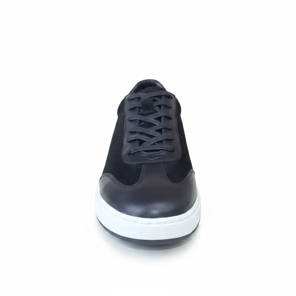Lwizano Nero – Sneaker en Cuir Premium Noir pour Homme