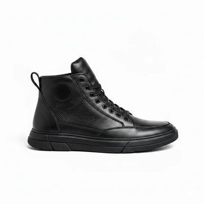 Bottine Imperia Noir en Véritable Cuir