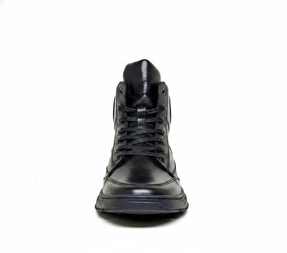 Bottine Imperia Noir en Véritable Cuir