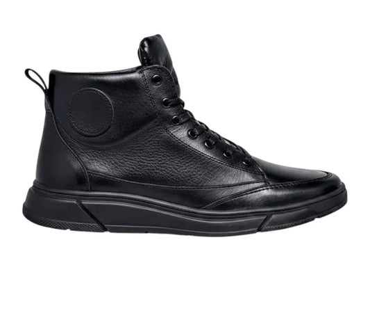Bottine Imperia Noir en Véritable Cuir