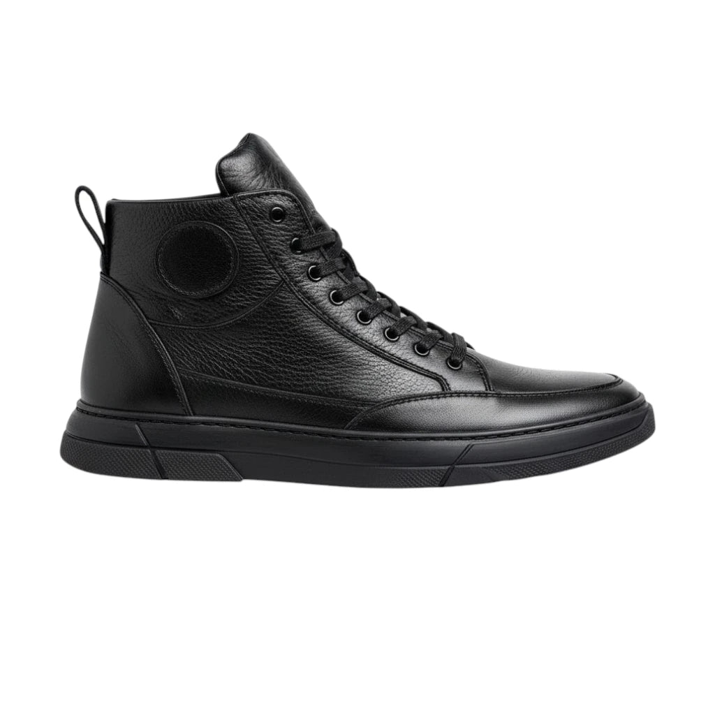 Bottine Imperia Noir en Véritable Cuir
