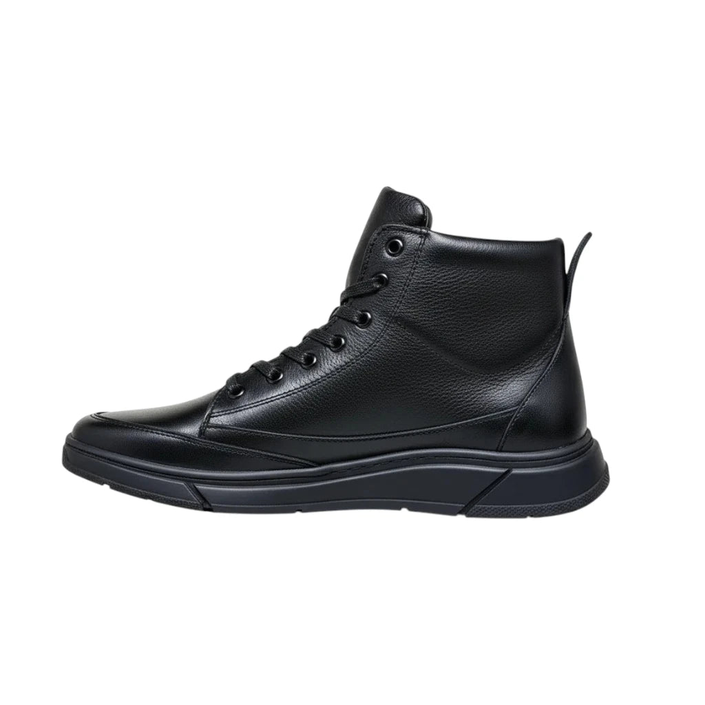 Bottine Imperia Noir en Véritable Cuir