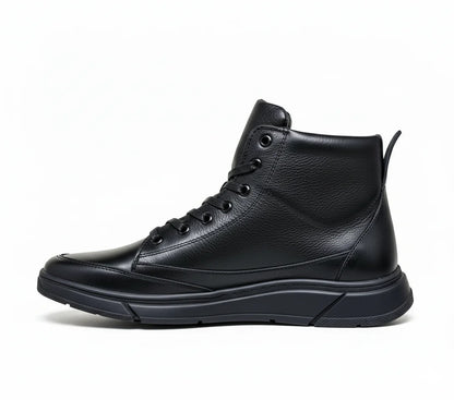 Bottine Imperia Noir en Véritable Cuir