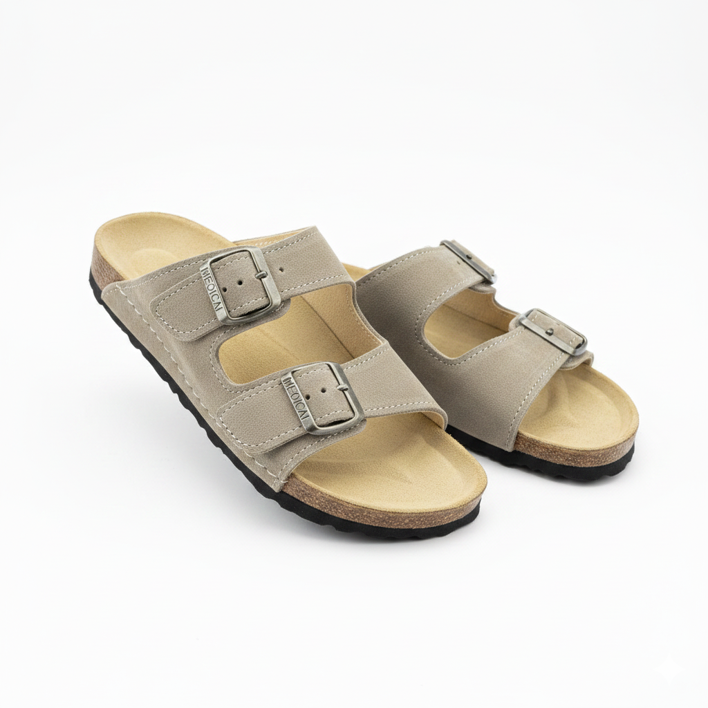 Sandales Lwizano en véritable daim
