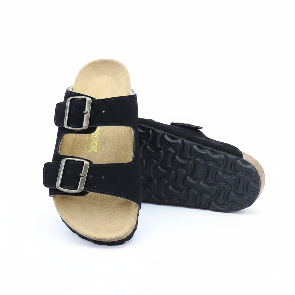 Sandales Lwizano en véritable daim