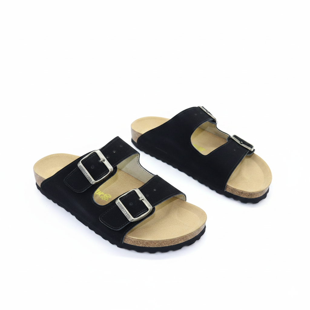 Sandales Lwizano en véritable daim