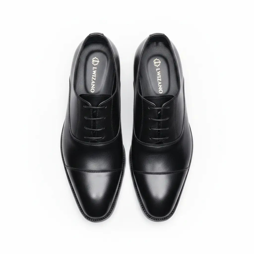 Chaussures Oxford en Cuir veritable