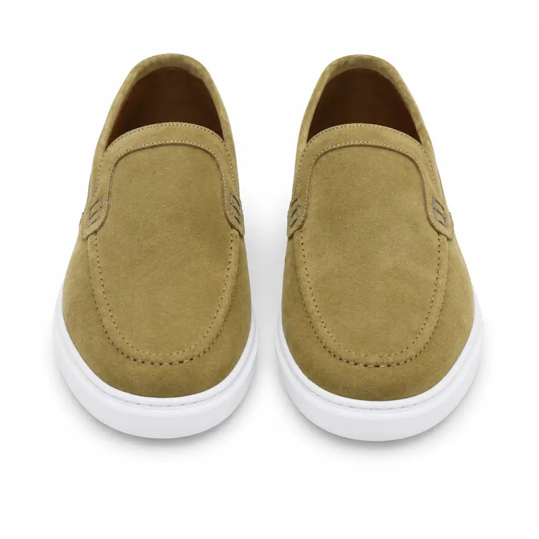 Mocassin Lwizano en Daim Beige