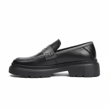 Loafer Atlas noir en cuir premium